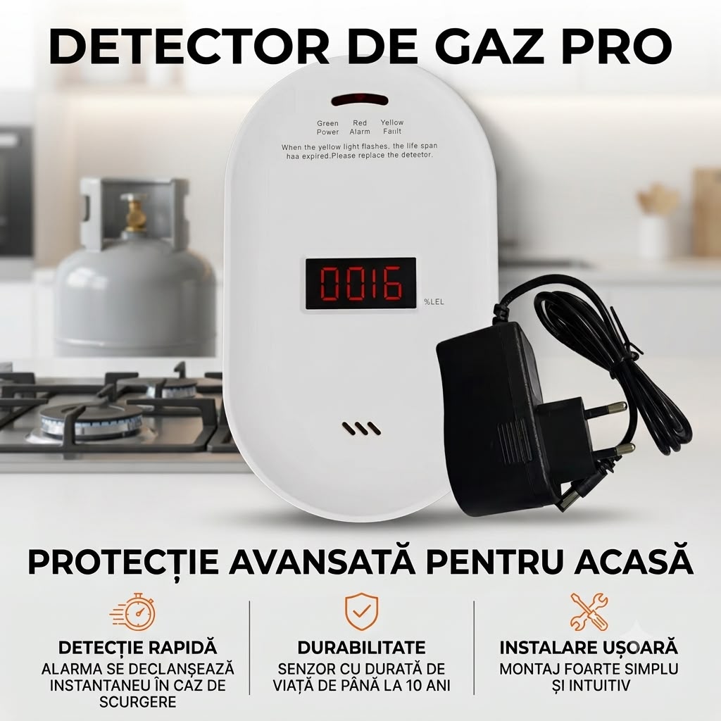 Detector de gaz